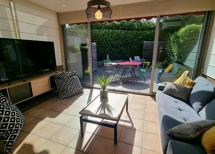 Plage A Pied : Mini Villa Saint-Cyprien